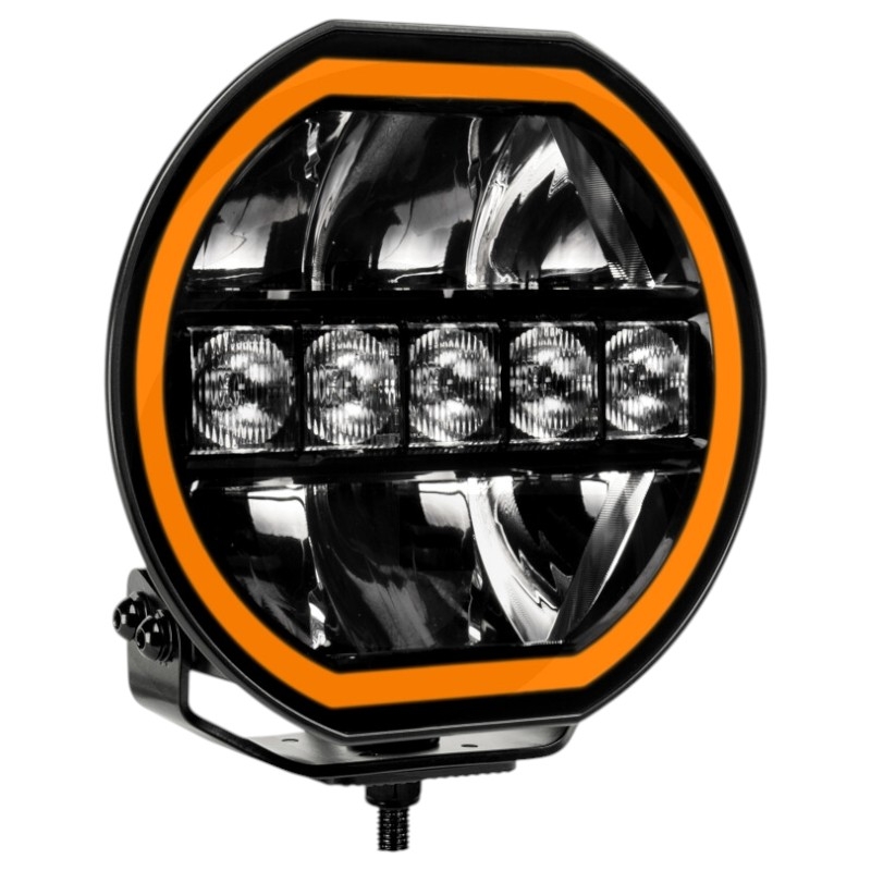 LED dálkový světlomet s obrysovým světlem a funkcí Boost 12 - 24 V