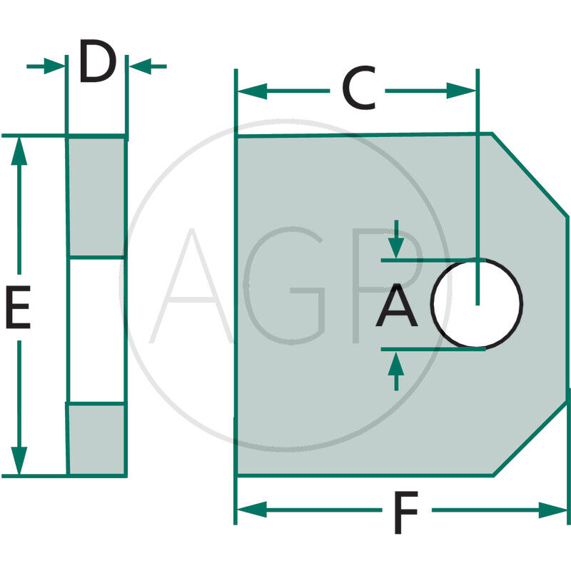 Navařovací oko AA ?16,2