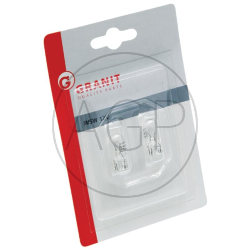 Žárovky se skleněnou paticí 12V 5 W pro obrysové světla, osvětlení SPZ, kabinové světa