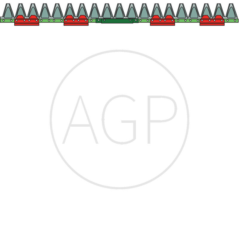 Nůž žací lišty ESM o délce 970 mm s počtem 19 čepelí, FL 2+3 / 6+7