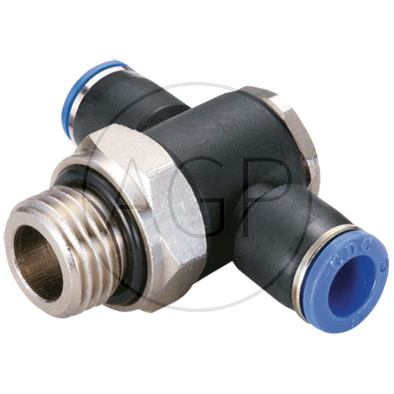 B-TVTEd-8-3/8-KU T-rozdělovač-šroubení