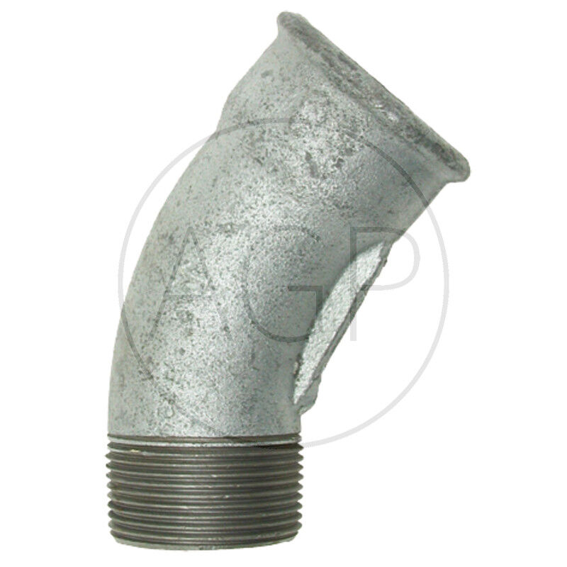 Koleno s přípojem 3/4, 45°, 1x vnitřní a 1x vnější závit