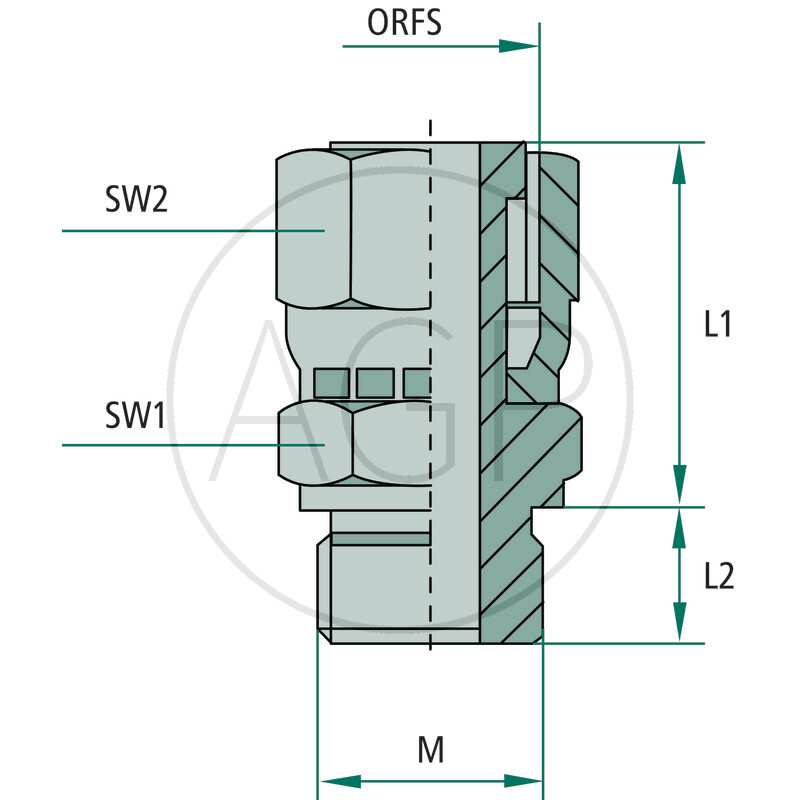 GA 13/16 M-ORFS x M16 FS-MET