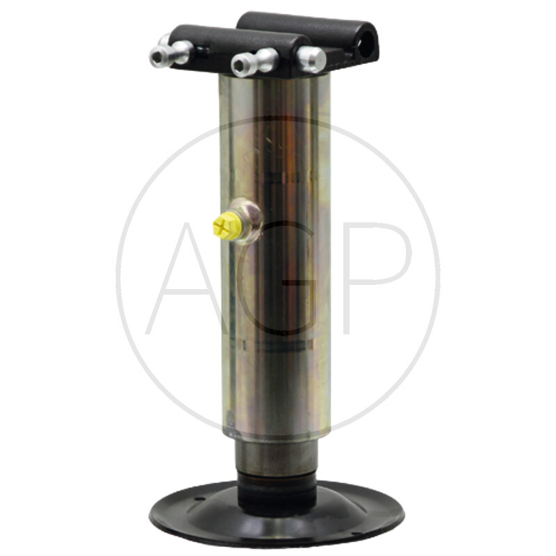 Hydraulická opěrná noha k přívěsu jednočinná o výšce 39 cm a se zdvihem 19 cm s nosností 7 tun