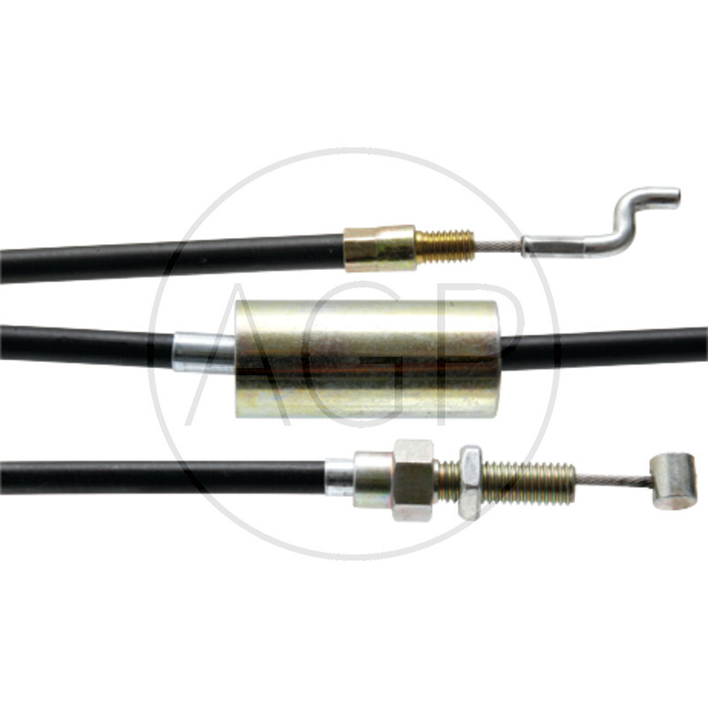 Spojkové lanko AS-Motor s délkou pouzdra 1275 mm a celkovou délkou 1465 mm