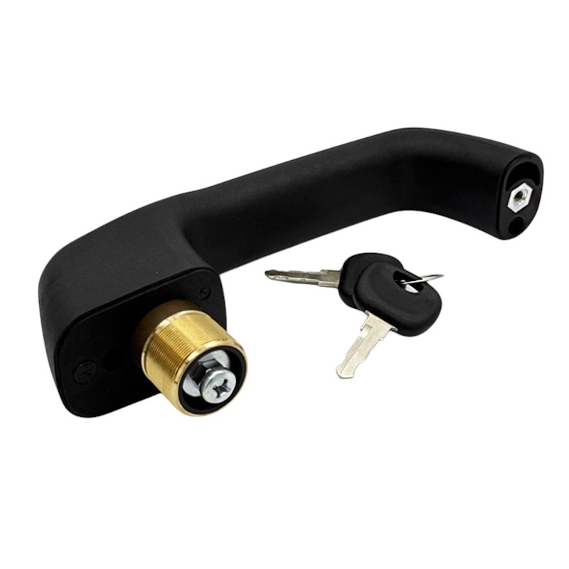 Klika dveří kabiny se zámkem pro traktory John Deere modely 6 řady