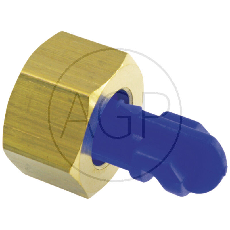 Tryska na herbicidy floodjet pro zahradní postřikovače Birchmeier 1,6 mm modrá