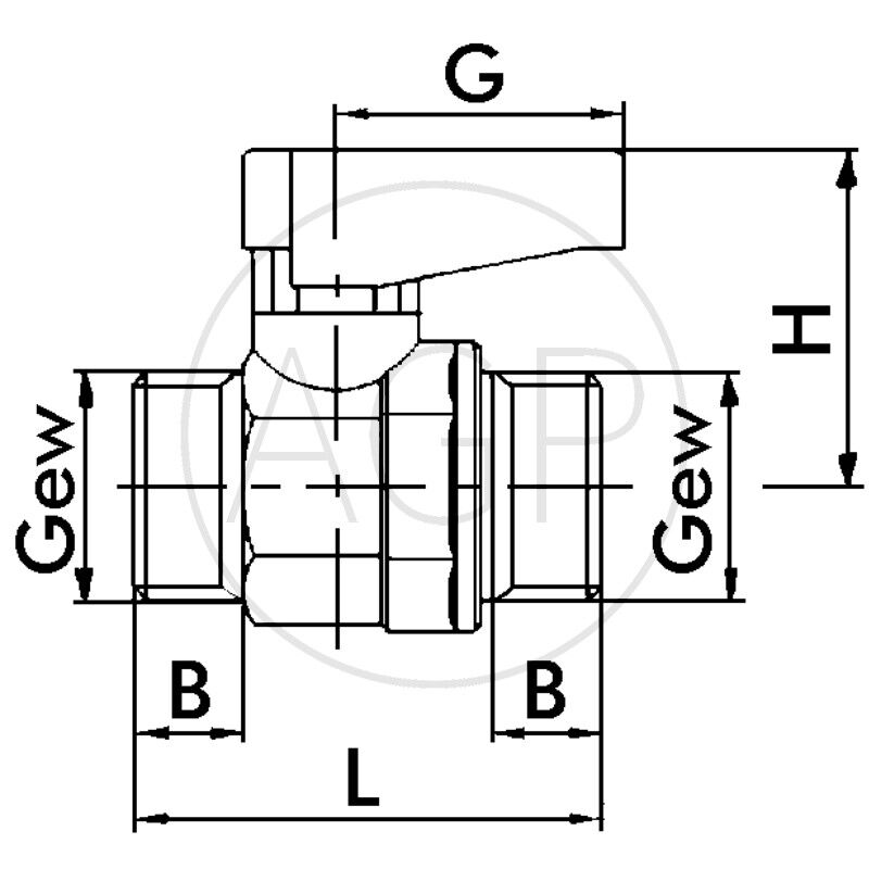 K-MI-6420-3/4-22-AA-MSv e - ručně ovládaný