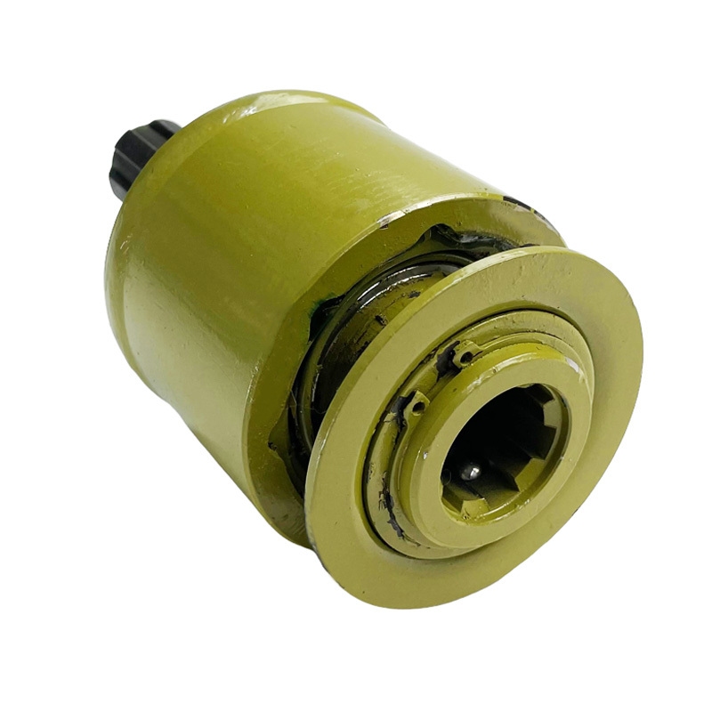 Přetěžovací spojka řehtačka s hřídelí 6 zubů a s momentem 800 Nm ke kardanu na pohon zařízení za traktor