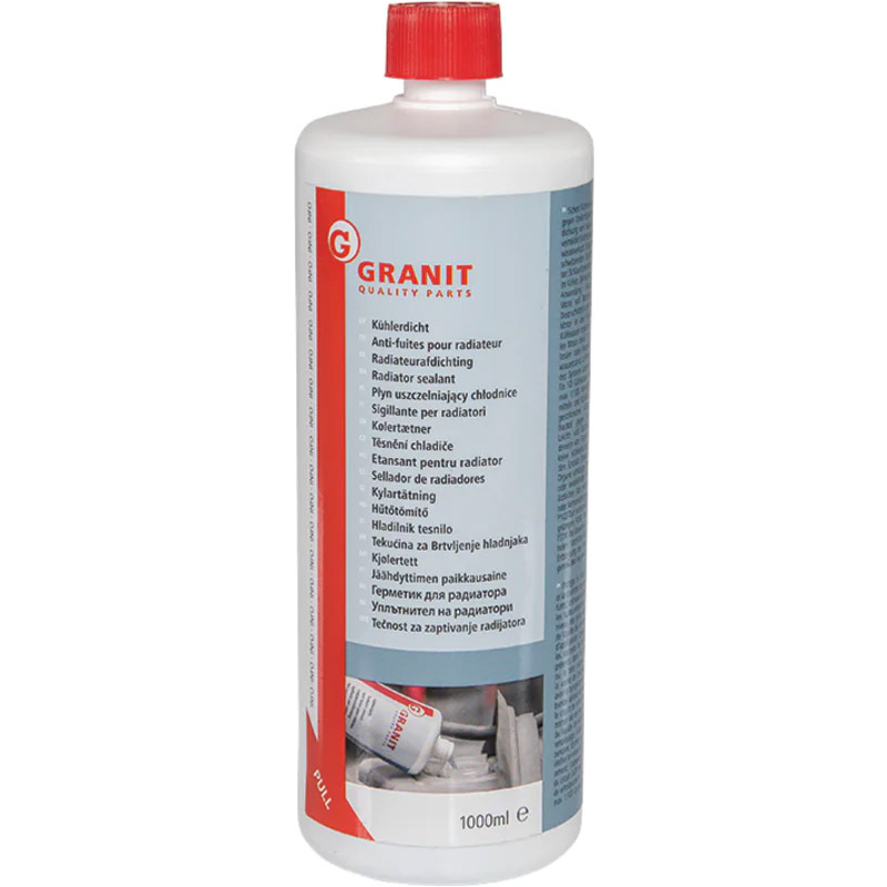 Těsnění chladiče k rychlé opravě prasklin chladiče o obsahu láhve 1000 ml