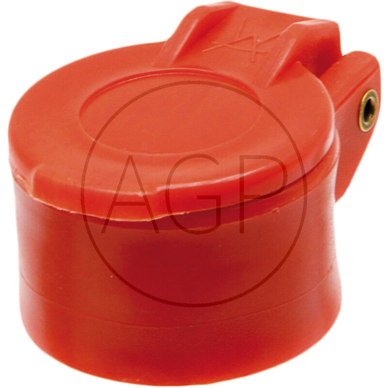 Protiprachové víčko KS DN12-BG3 červená