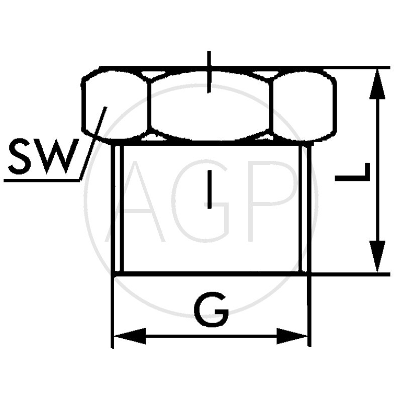 F-VASk-3-VA Závěrný šroub