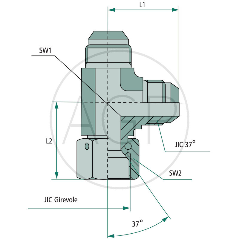 LA 1.1/16 M-FS-M-JIC
