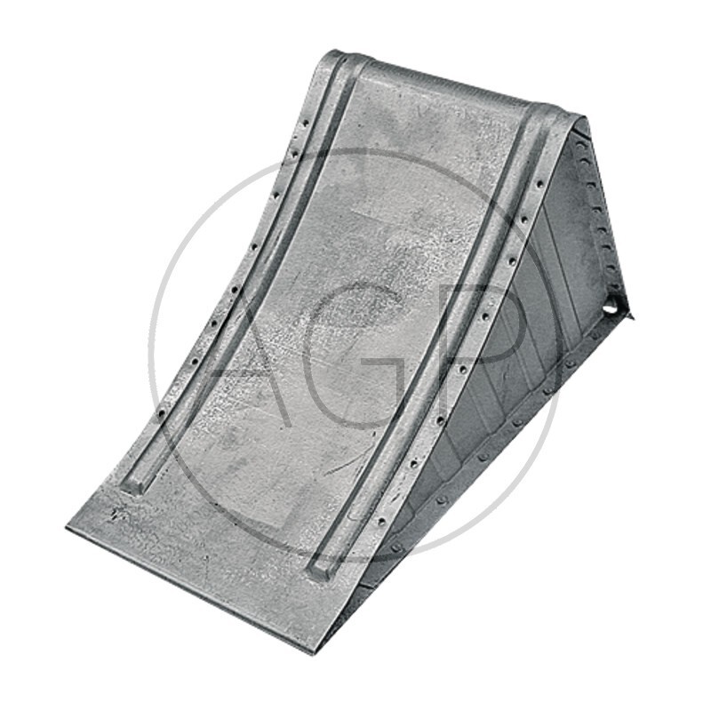 Zakládací klín pod kola ocelový zinkovaný k zajištění přívěsu délka 320 mm