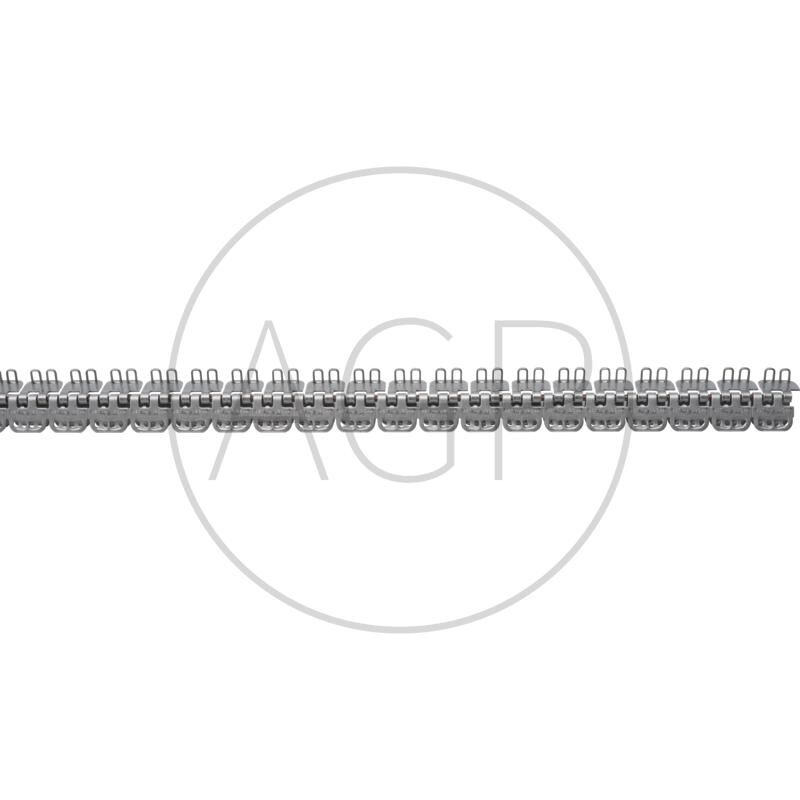 Sada pásových spojek RS125, šířka pásu 1000 mm, nerezové provedení