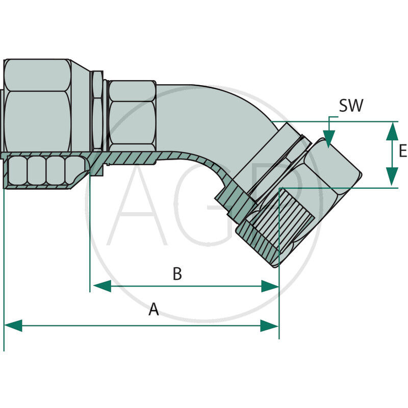 PNE 12 DKORF 13/16 45°