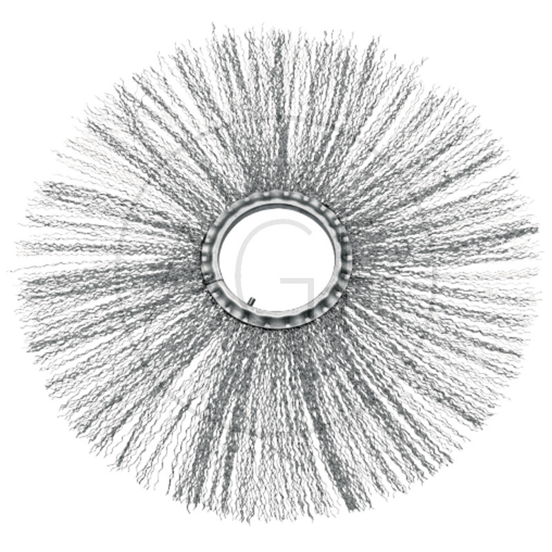 Kotoučový kartáč o průměru 520 mm a s vnitřním přípojem 128 mm na typ Saphir