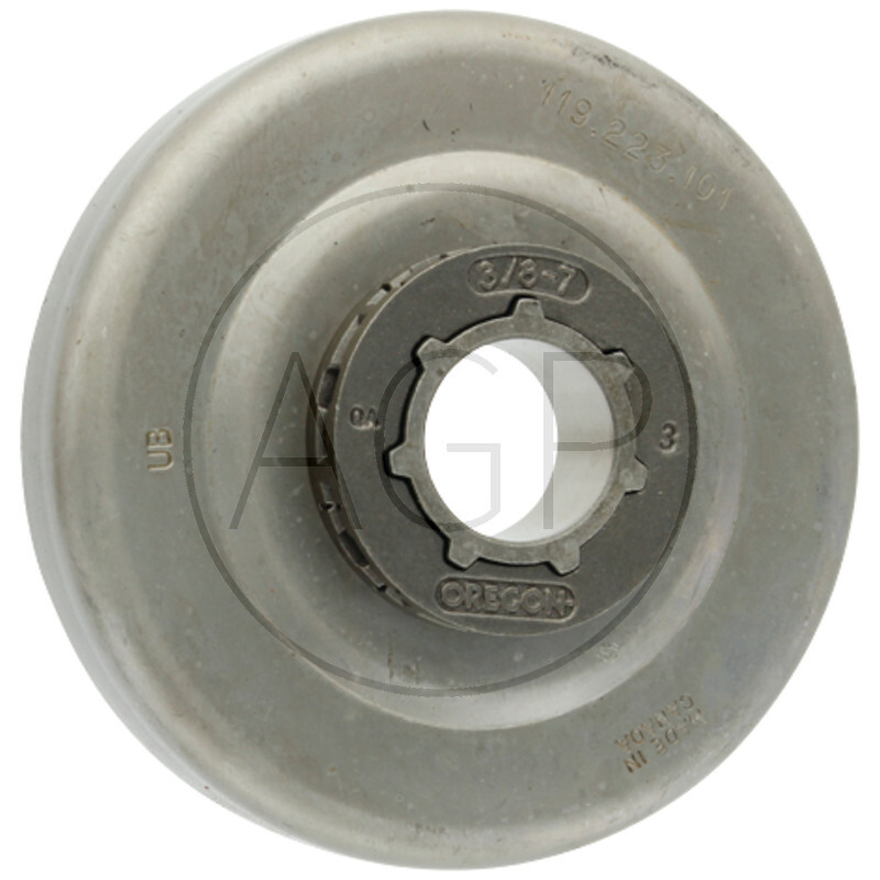 Řetězové kolo s rýhou