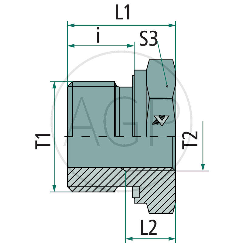 RIAS- 1/2 x 1/8 WD VA