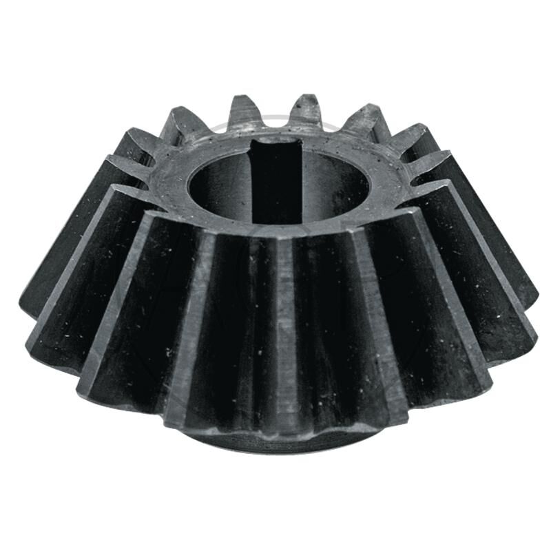 Kuželové ozubené kolo, 15 zubů s Ø 28 mm, vhodné pro Niemeyer, na typy HR 362D, 460H, 462D, 501, 501D, 521DH, 531DH, 541DH, 621, 641DH, 671DH, 702, 751