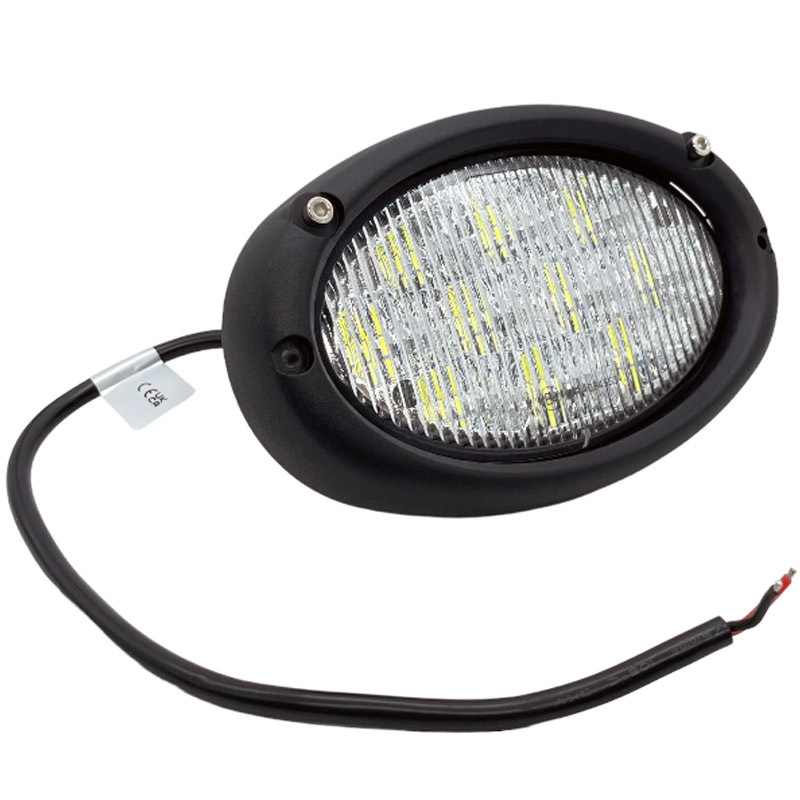 Pracovní ovalné LED světlo s osvětlením do dálky pro traktory John Deere, New Holland, Massey Ferguson a Kubota