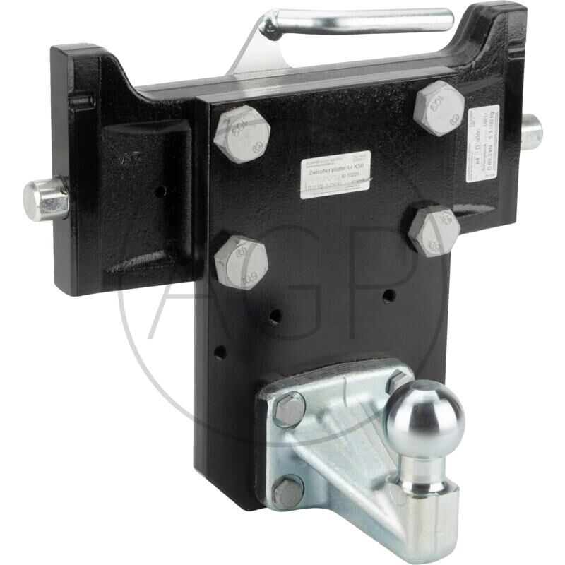 Kulový závěs K50 Scharmüller centrální panel zatížení 250 kg systém Rockinger