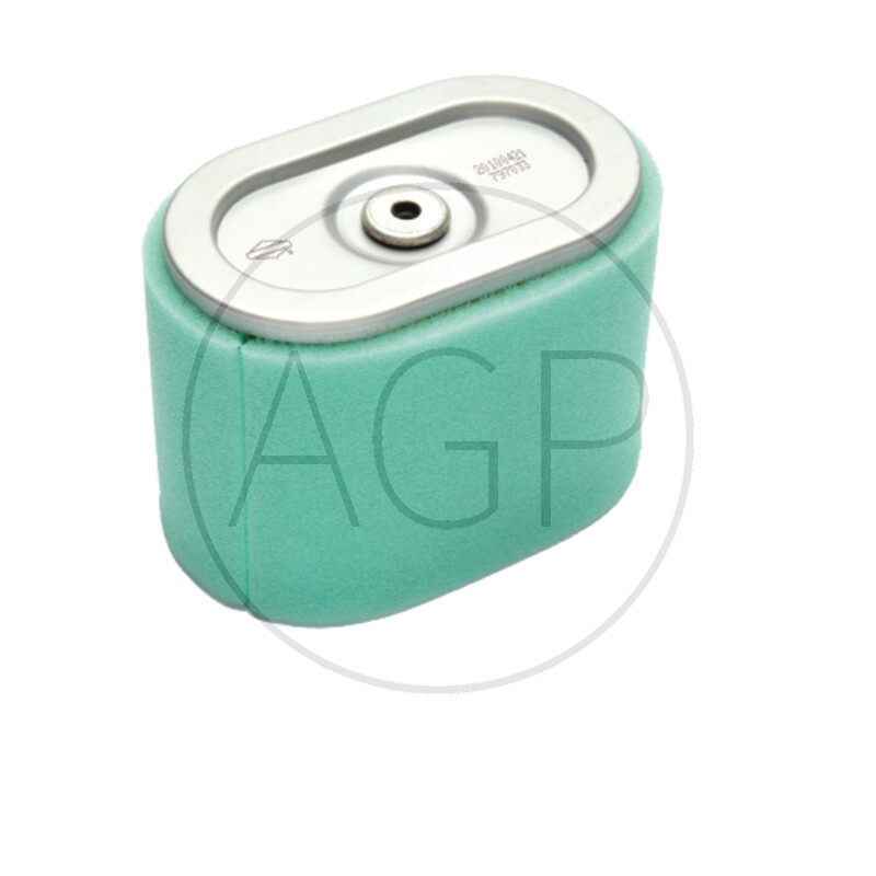 Vzduchový filtr o délce 124 mm pro Briggs a Stratton