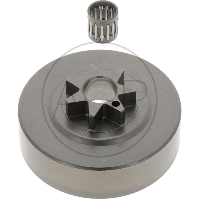 Řetězové kolo s rýhou pro Stihl, počet zubů 7, rozteč řetězu 3/8, na série 040, 050