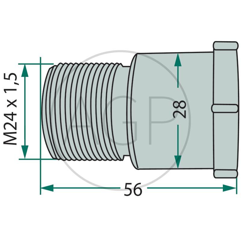 Svorník se závitem