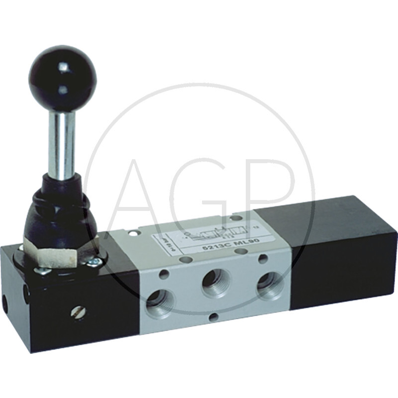 VAZ-HHF530-B-1/8 5/3 ventil s ruční pákou