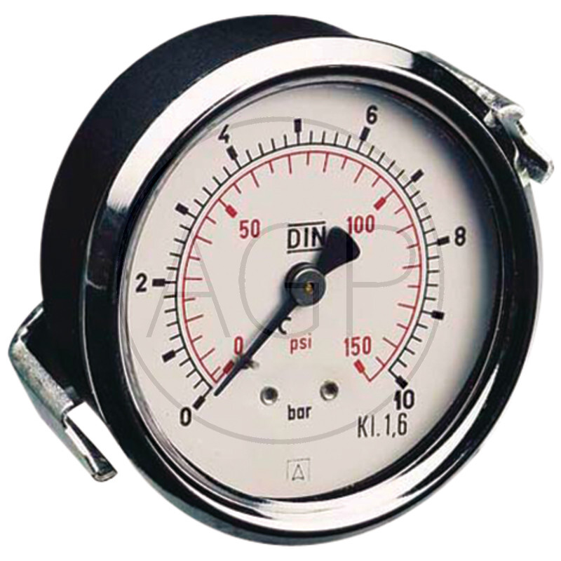 M-DH-40-1/0-1/8-St-bar/Hg D=40mm Zadní přípoj