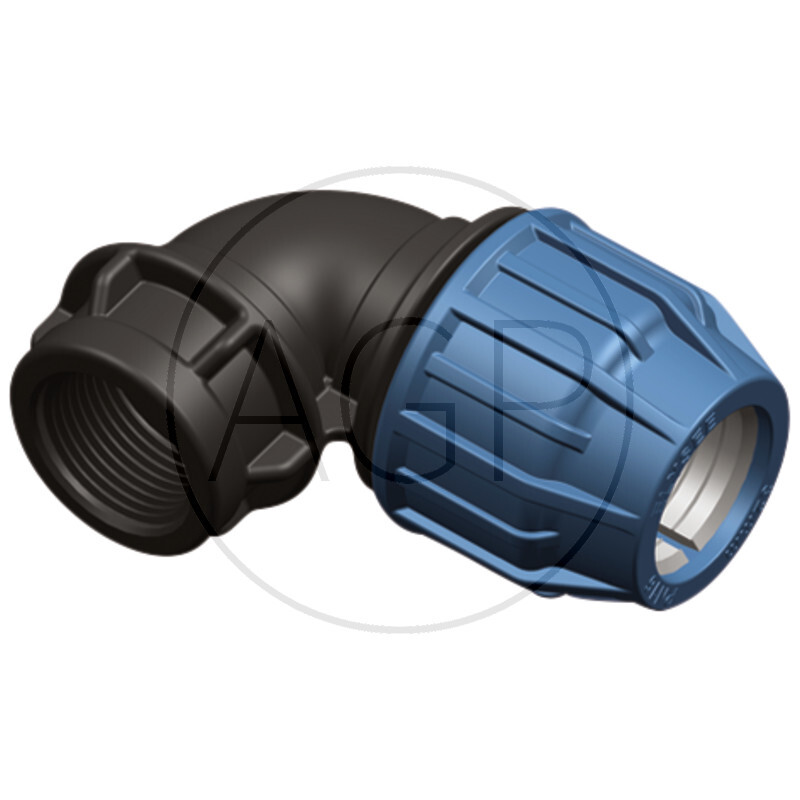 Koleno vnější trubka Ø 63 mm, 90°, přípoj 2 1/2