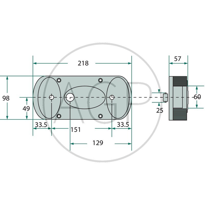ASPÖCK Zadní světlo levé a pravé