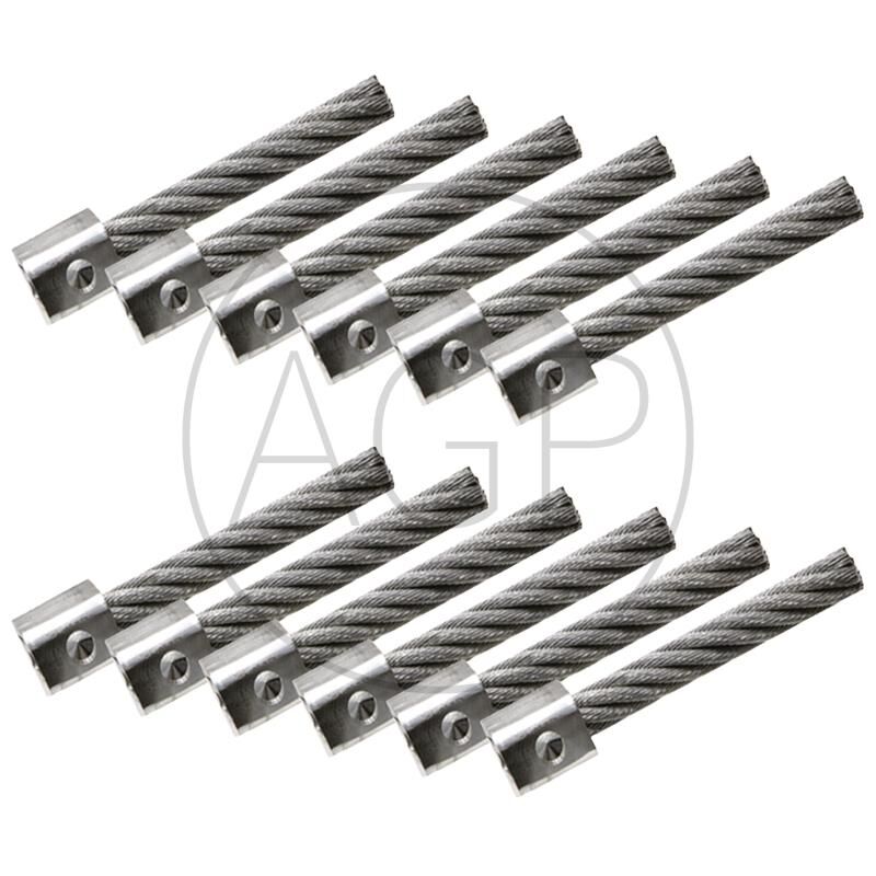 Čistící kartáč s obsahem 12 ks o délce 145 mm a průměru 14 mm