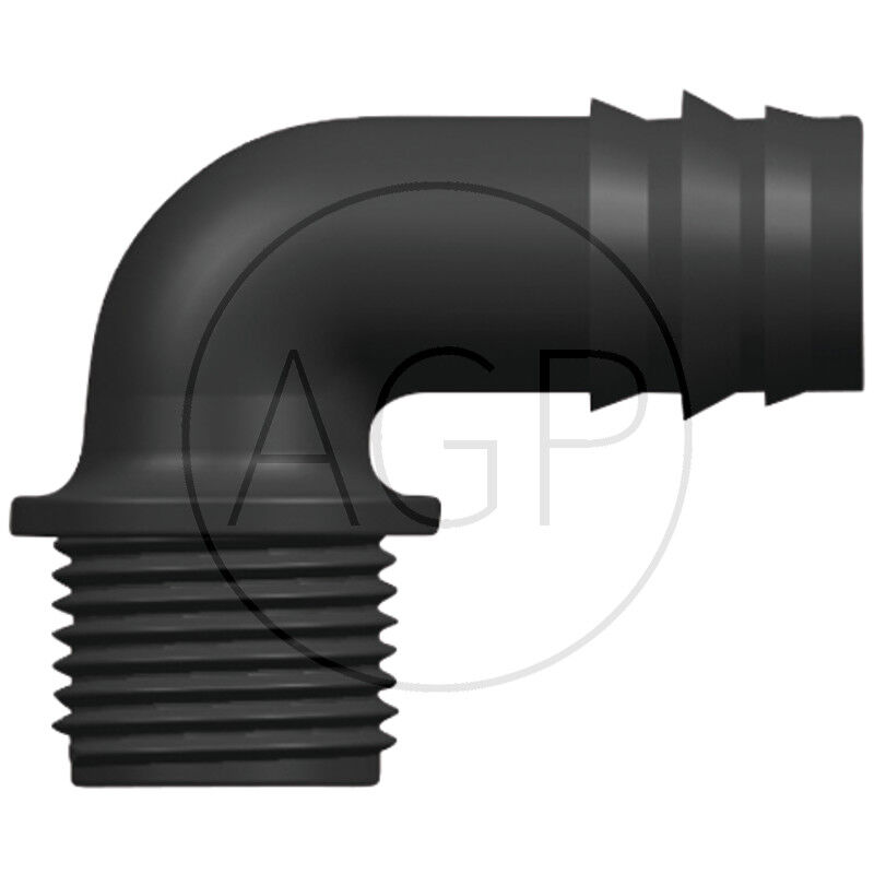 Koleno s přípojem 20 x 1/2, 90°