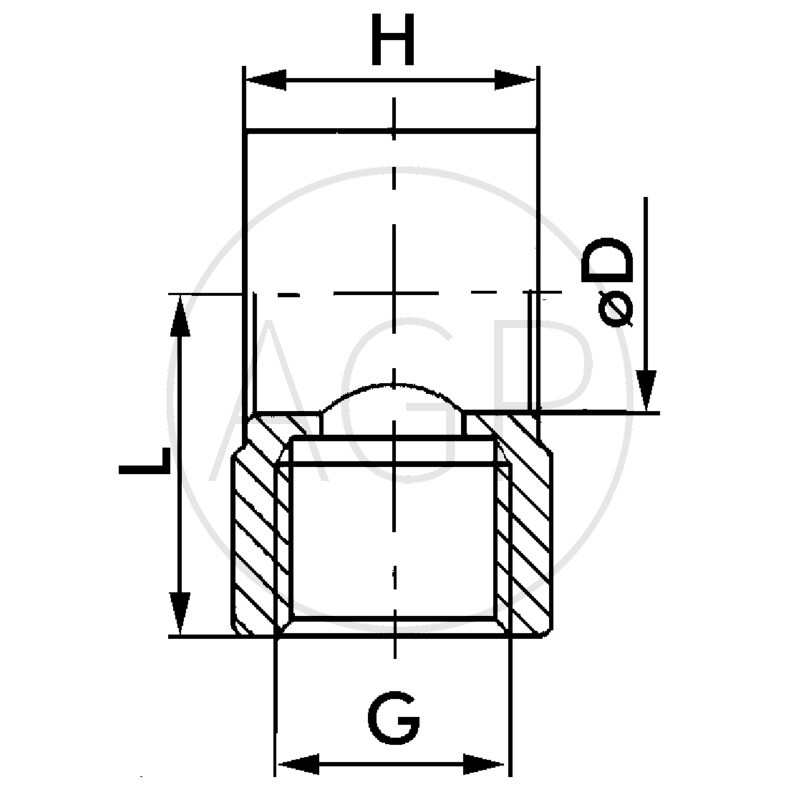F-WSI-1/4-MSv Úhlový kruhový otočný kus