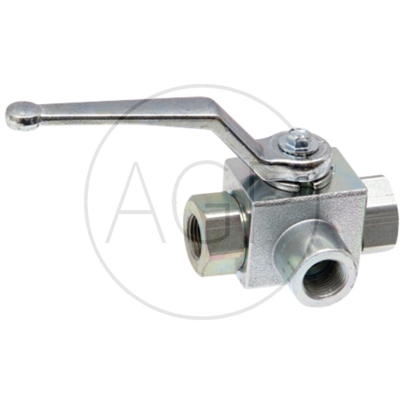 Kulový kohout BKR-3L DN10-3/8 BSP