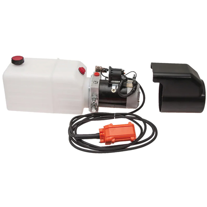 Hydraulický agregát 12V o výkonu 1,8 kW s nádrží o objemu 8 l