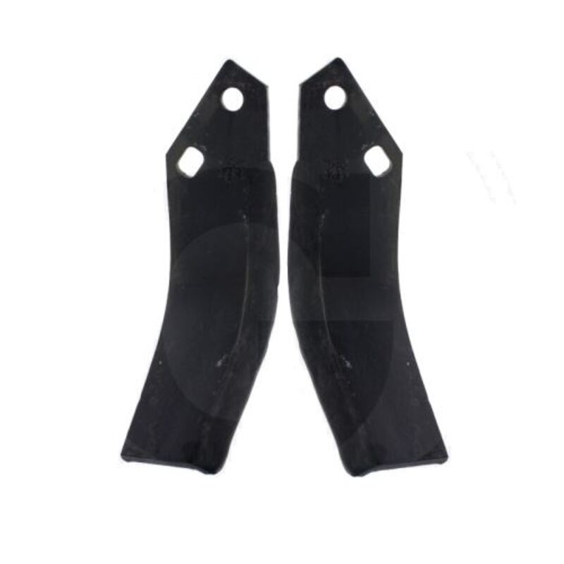 Frézovací zahnutý klenutý nůž rotavátoru Goldoni o rozměru 187 x 103 x 60 x 6 mm