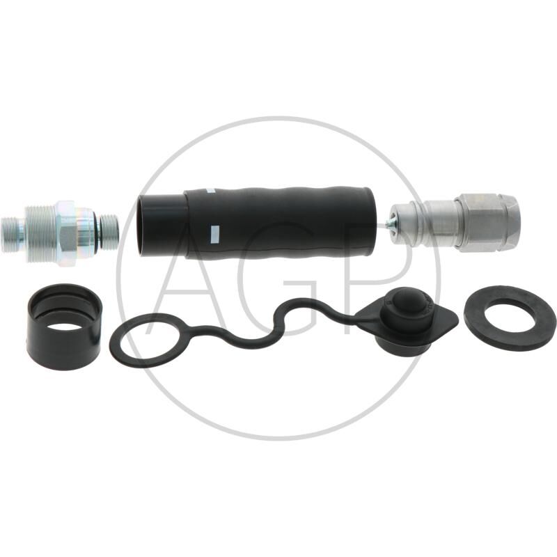 Nástrčka na rukojeť plast černá (-)