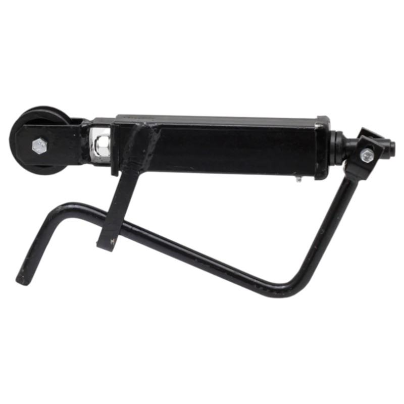 Parkovací brzda přívěsu s kladkou o průměru 80 mm a se sklopnou rukojetí