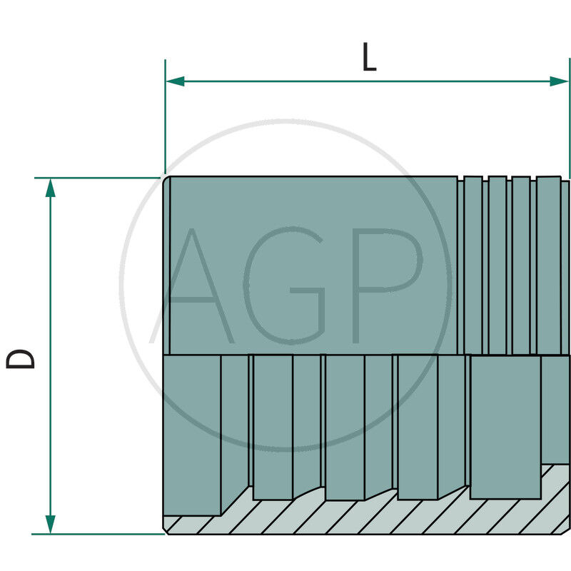 PFN EF179-4 DN 6 - 1/4