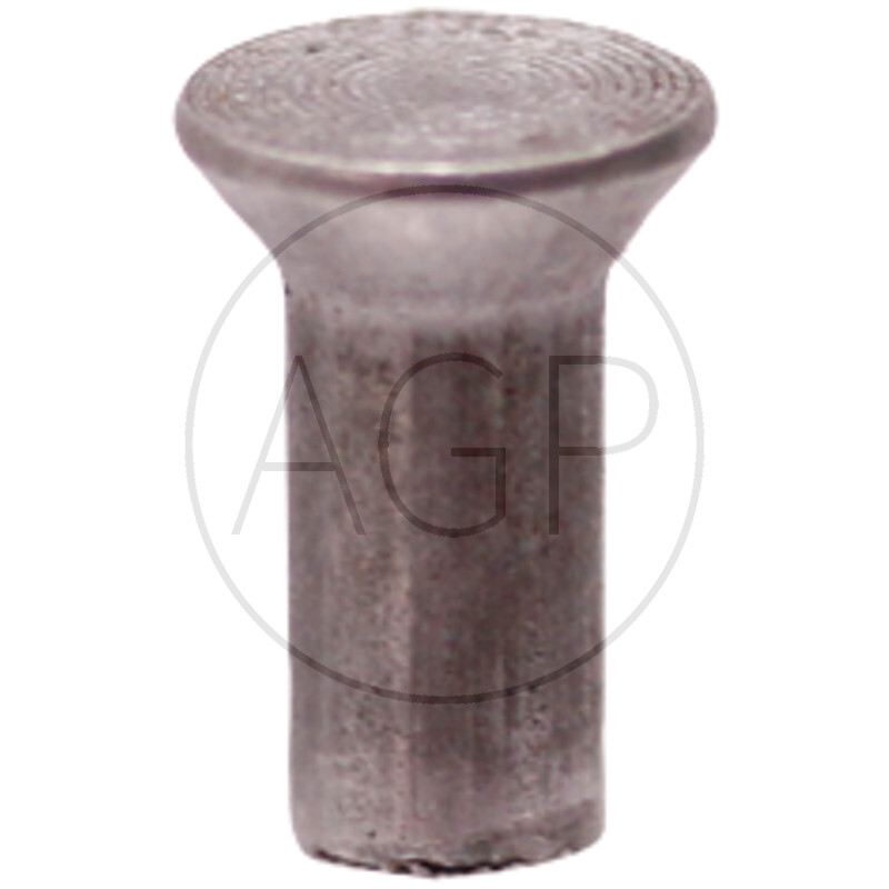 Nýty, délka 15 mm, nýt Ø 5 mm, Ø hlavy 8,6 mm