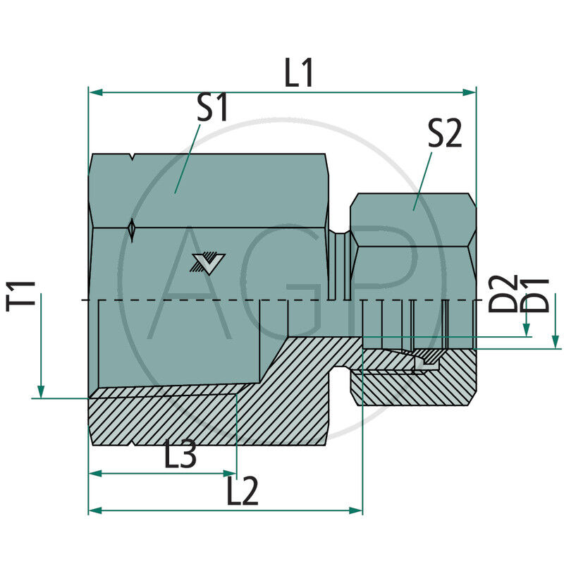 GAIV 16 S- 1/2 NPT VA