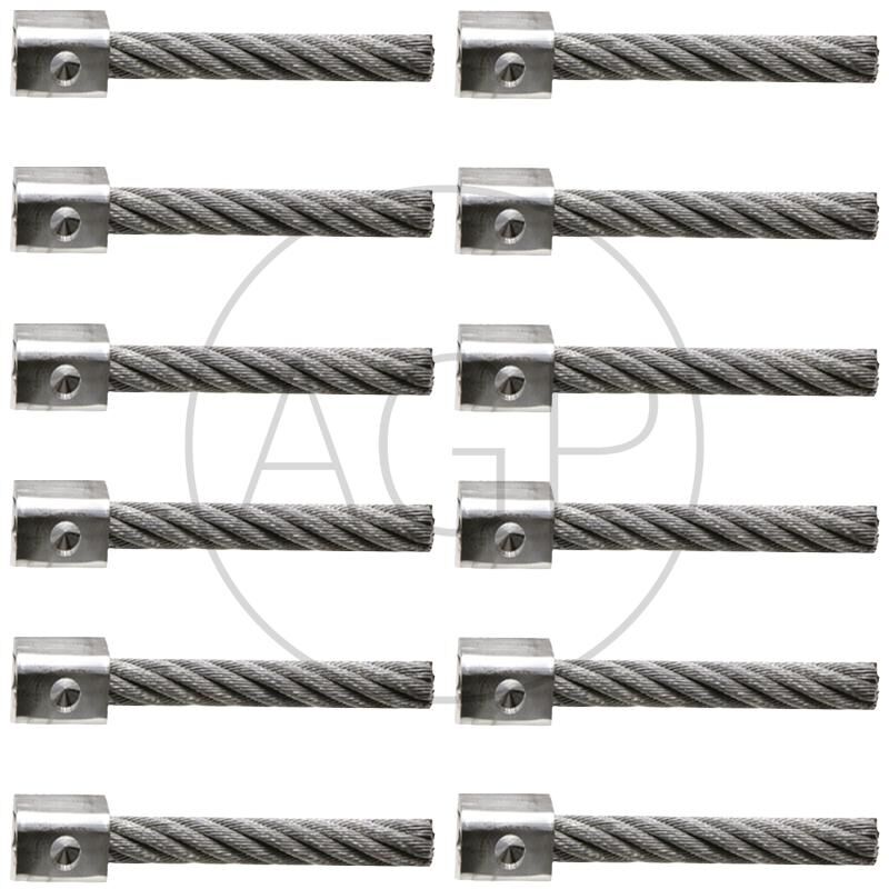 Čistící kartáč s obsahem 12 ks o délce 145 mm a průměru 14 mm