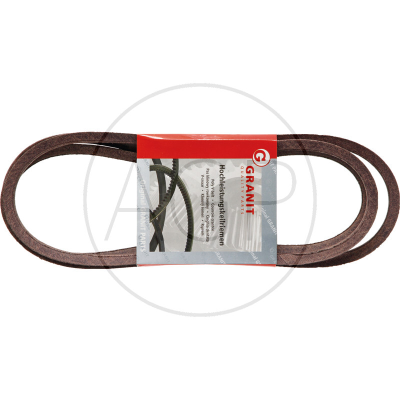Klínový řemen na hydrostatický pojezd pro sekačku MTD a Yard Man, Gutbrod o rozměru 12,7 x 2654 mm