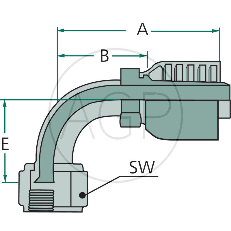 PNE 06 DKJ 7/16 90°