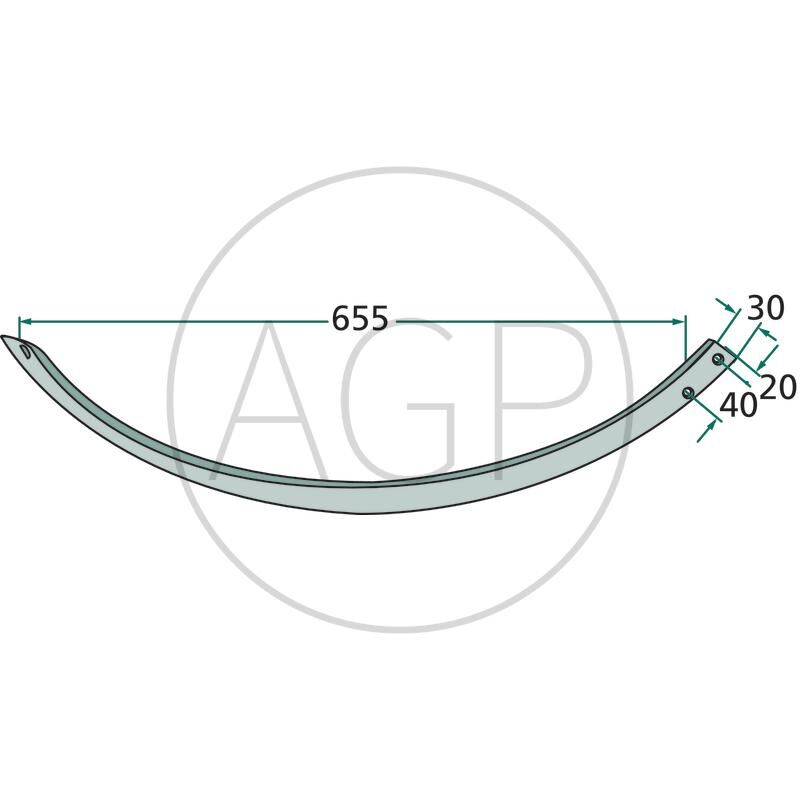 Vázací jehla Welger, na typy AP 53, 530, 48-52