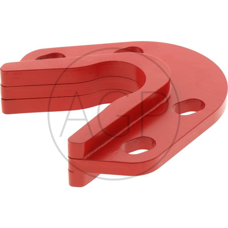 Držák / vodicí segment prstového ramene pro shrnovače Kuhn GA