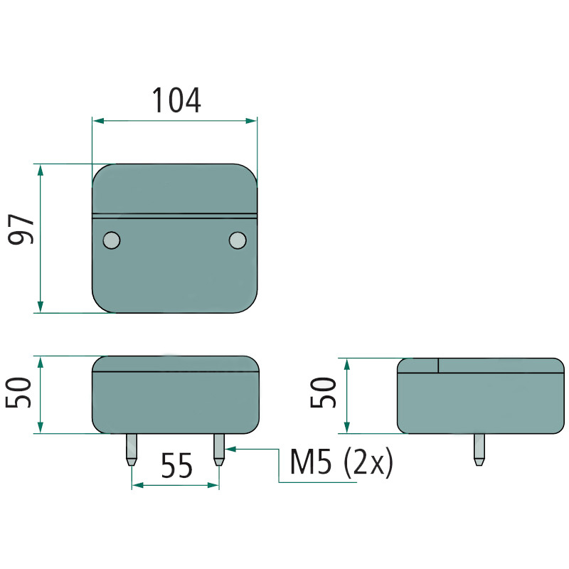 Zadní hranaté světlo levé 104 x 97 cm s osvětlením koncovým, brzdovým, SPZ a směrovým